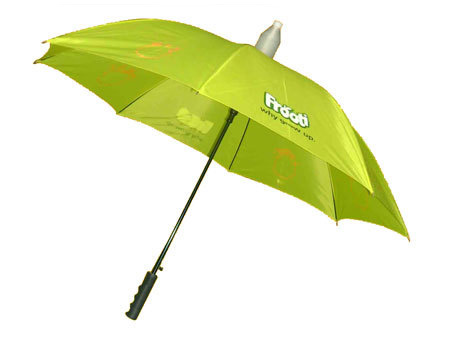 Green Color Promotional Kargil Umbrella with Water Cap